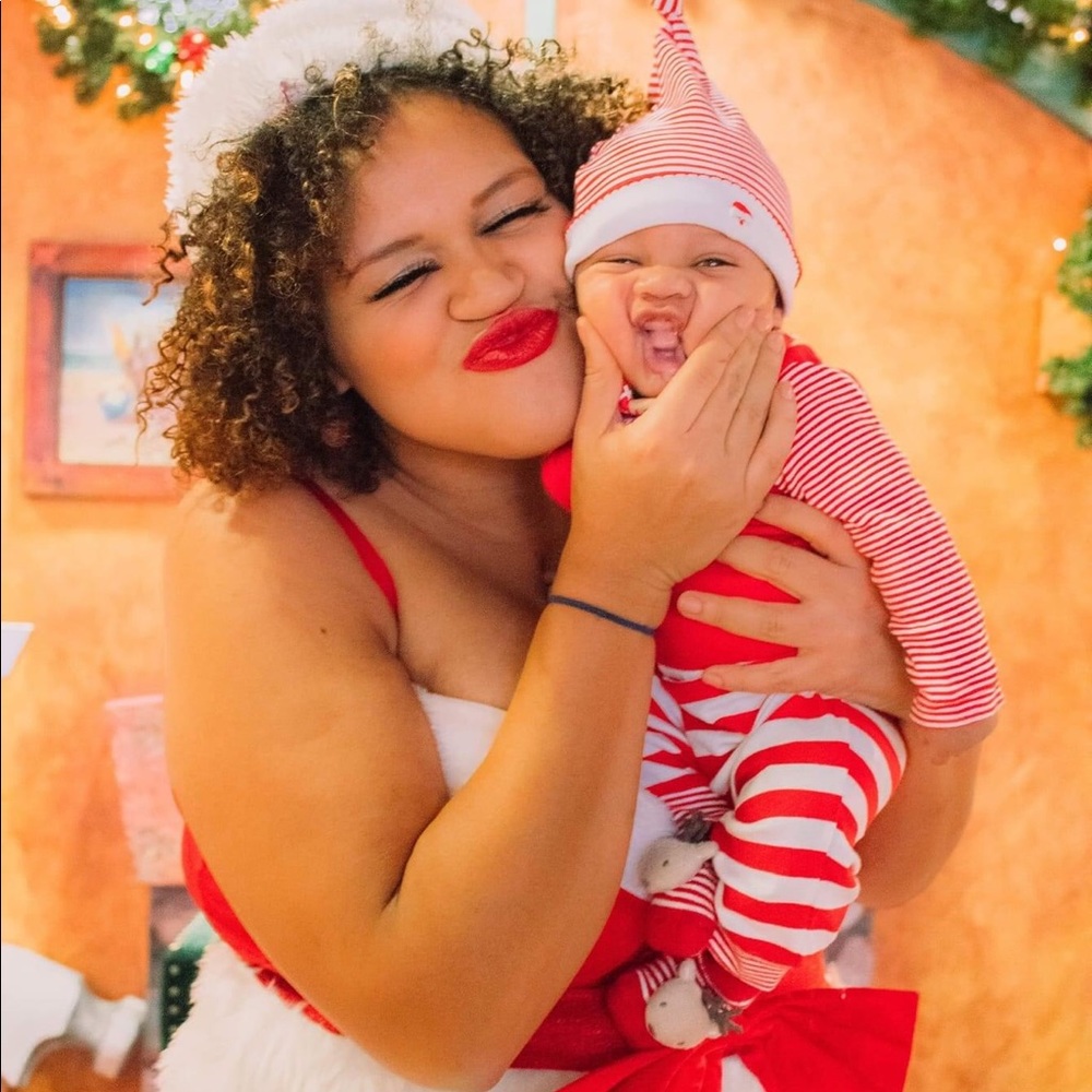 Christmas baby outfit